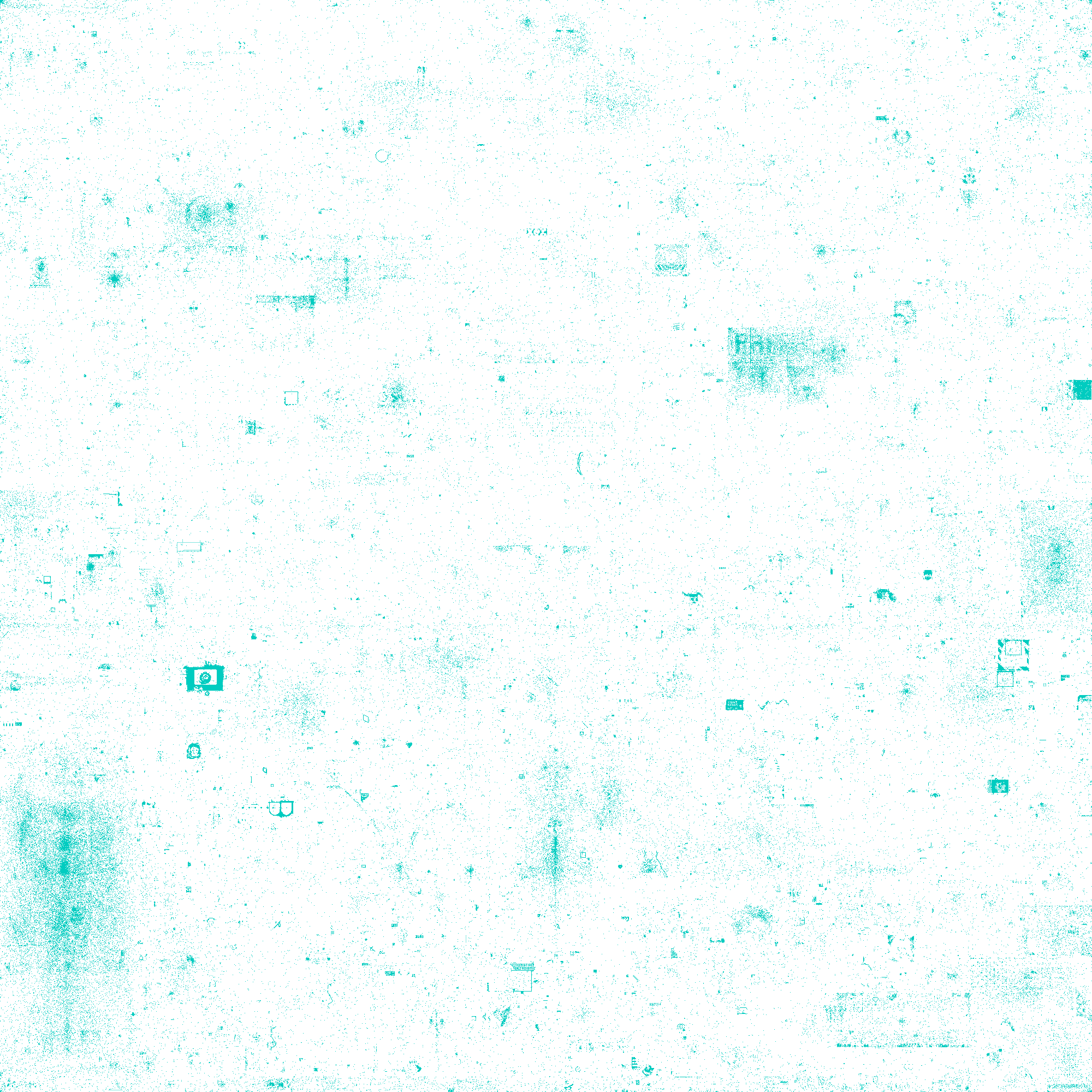 Light Teal Only Visualization'