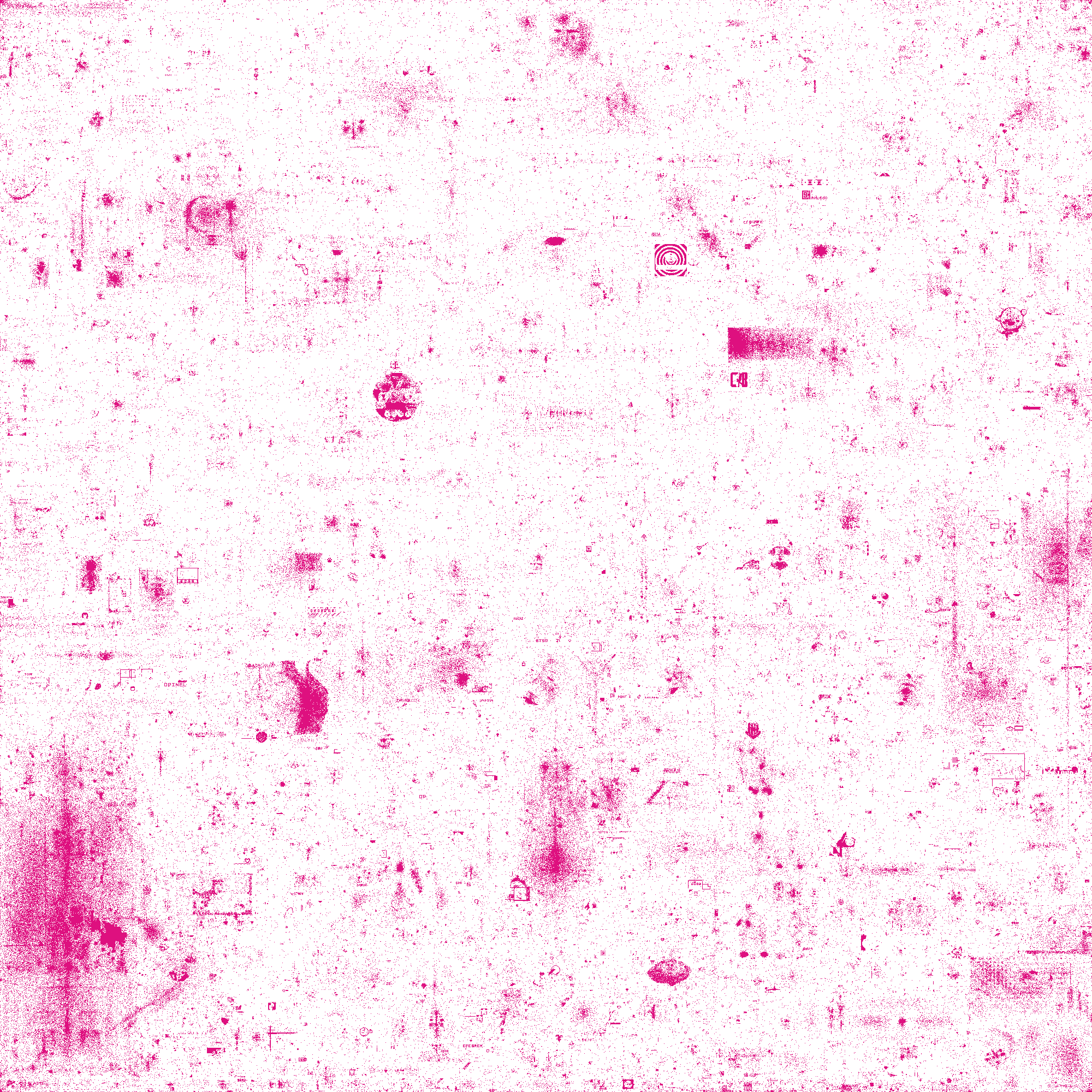 Magenta Only Visualization'