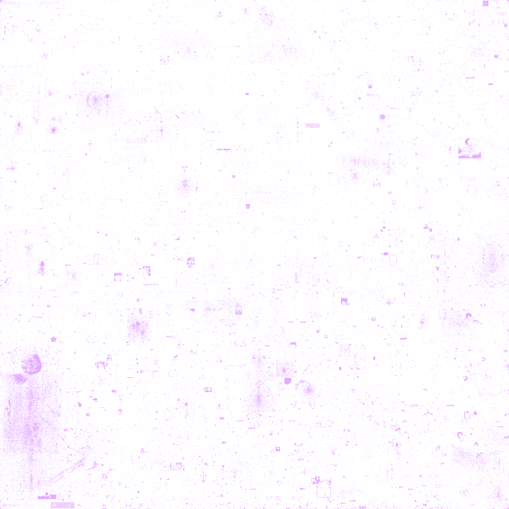 Pale Purple Only Visualization'