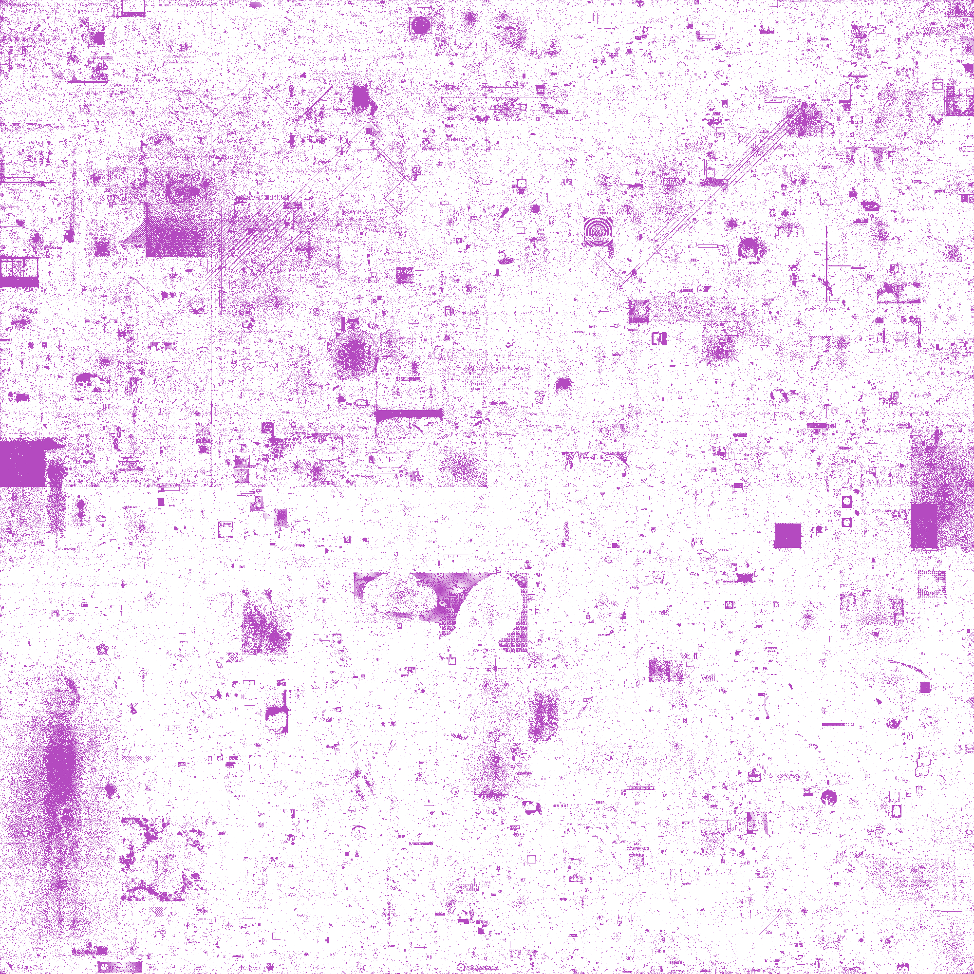 Purple Only Visualization'