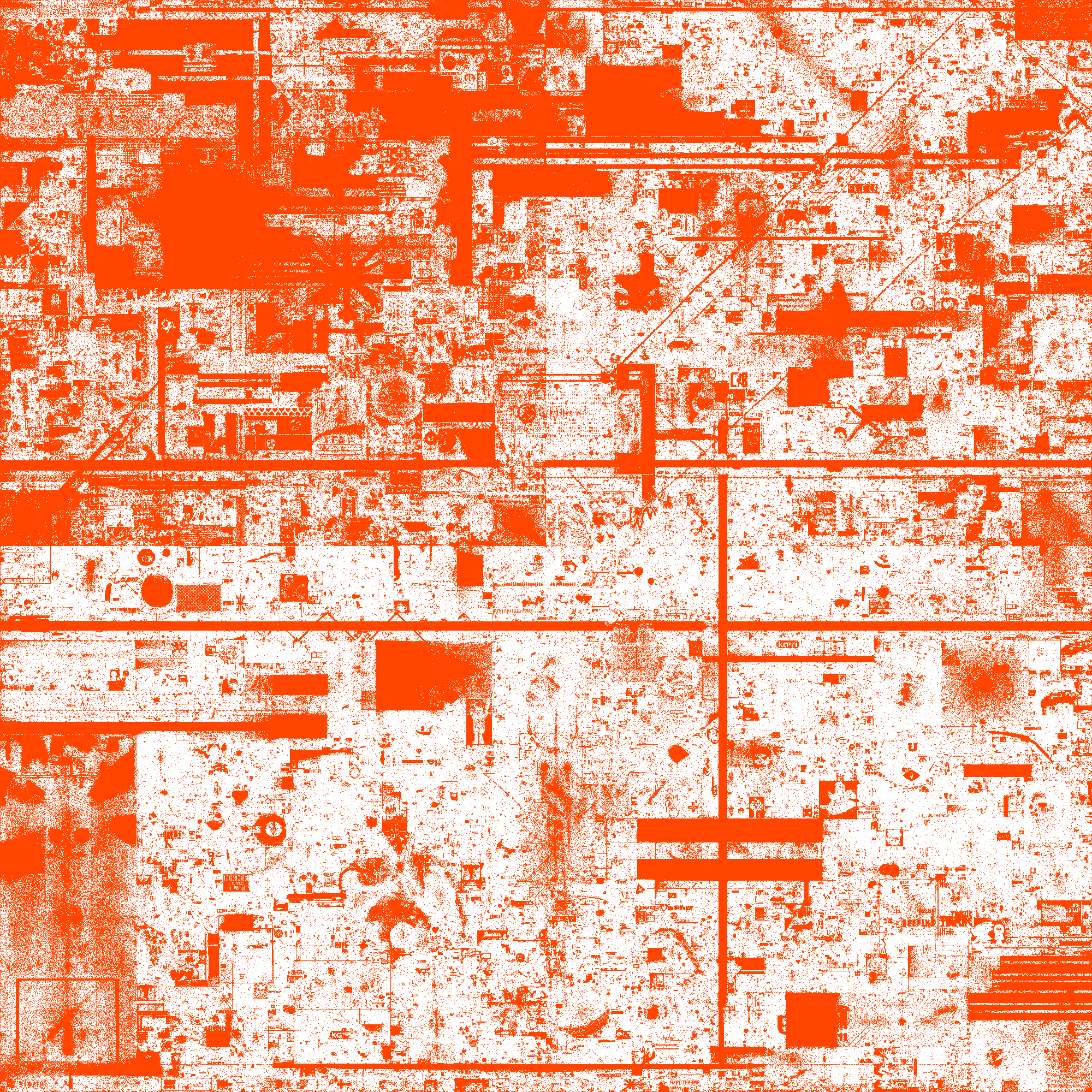 Red Only Visualization'